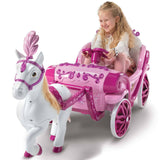 Huffy Princess Carriage 6v Electric Ride On - Pink