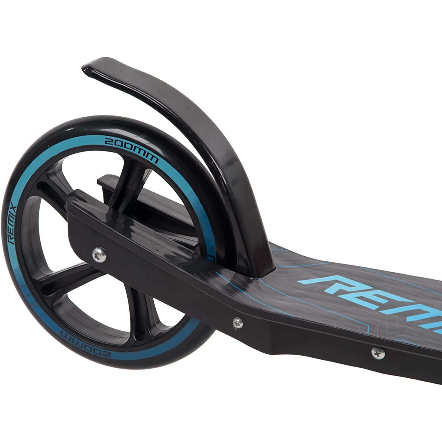 Huffy Remix Inline 200mm Folding Scooter - Blue/Black