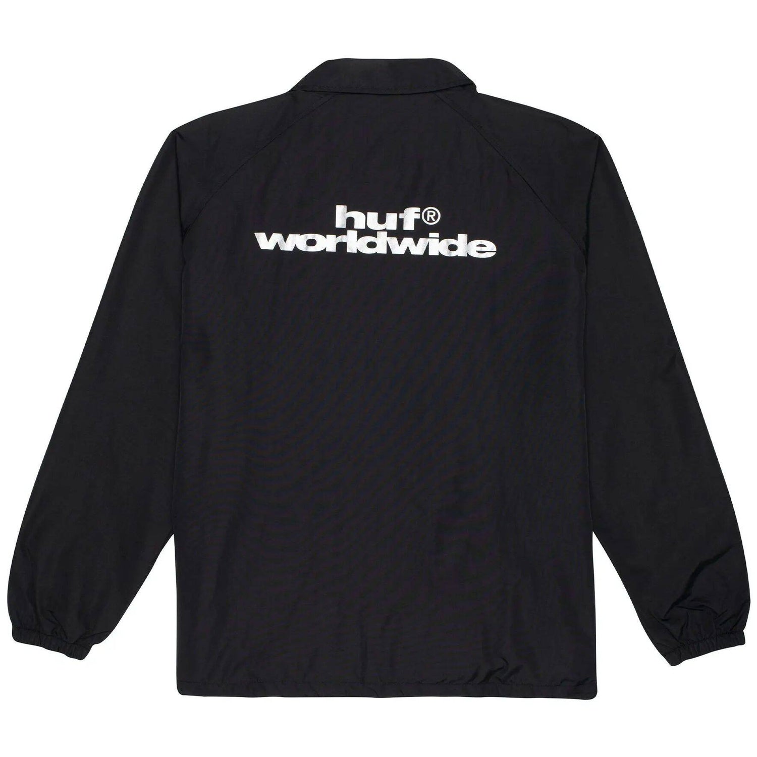 Huf Untitled Coaches Jacket - Black