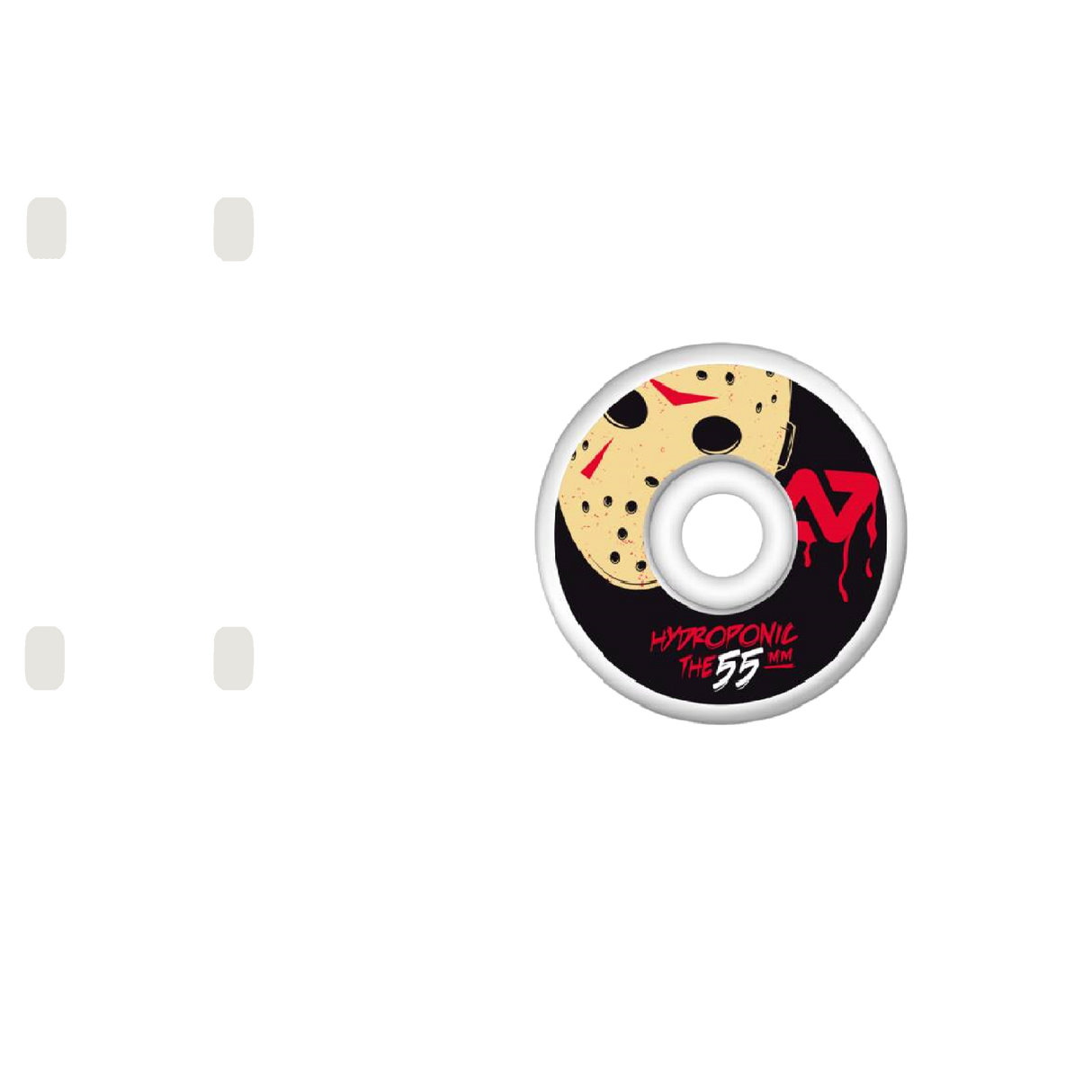 Hydroponic Horror Skateboard Wheels - Friday 13th 55mm