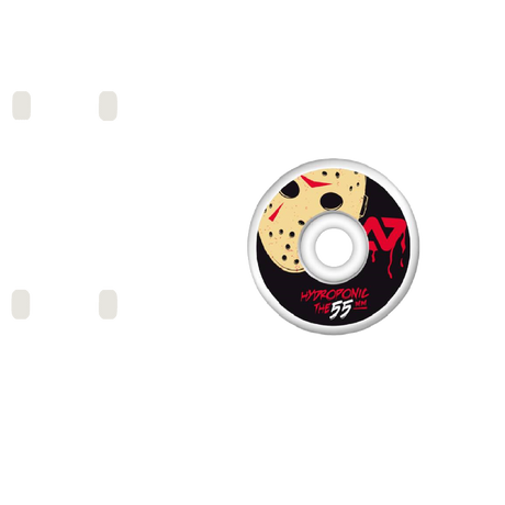 Hydroponic Horror Skateboard Wheels - Friday 13th 55mm