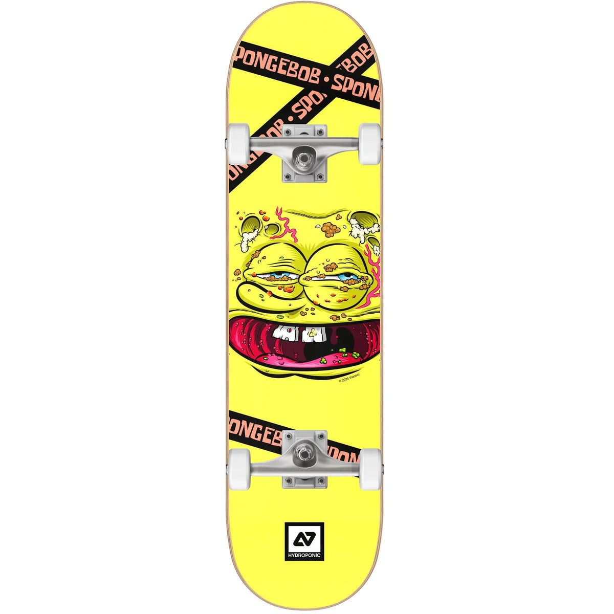 Hydroponic X Spongebob Complete Skateboard - Yellow 8"