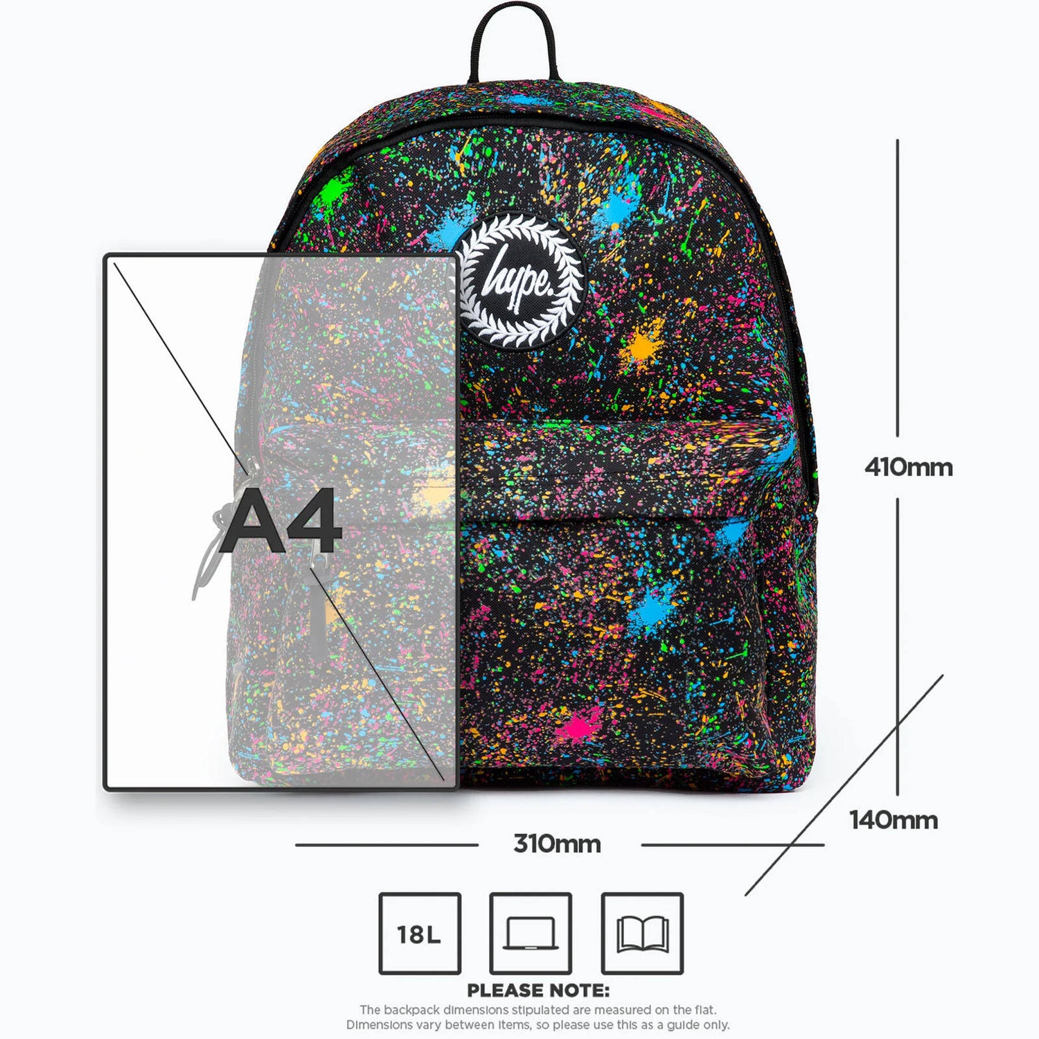Hype Colour Splat Backpack - Multi