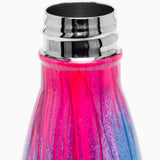 Hype Metal Water Bottle 500ml - Pink Drip Crest