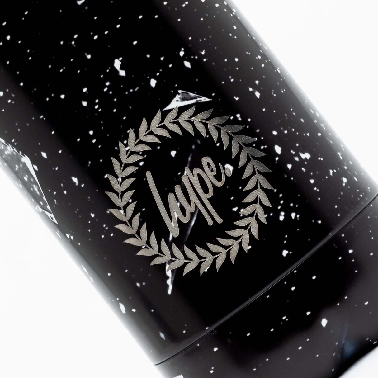 Hype Metal Water Bottle 500ml - Explosion Mini Crest Black