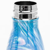 Hype Metal Water Bottle 500ml - Marble Crest Teal/Purple