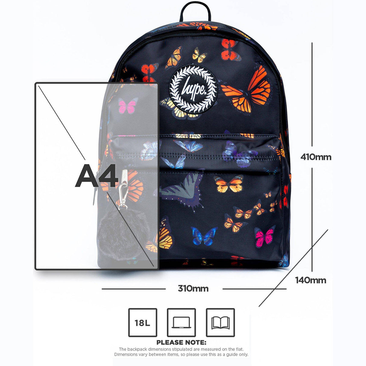 Hype Winter Butterfly Backpack - Multi