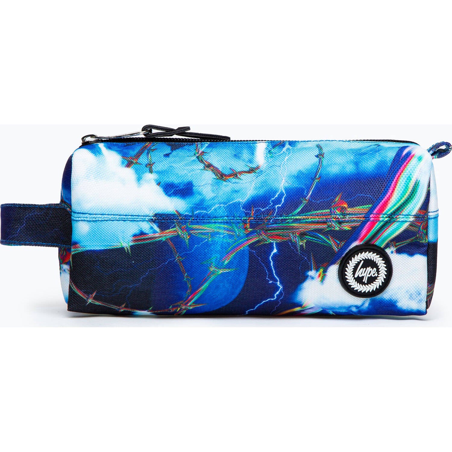 Hype Barbwire Pencil Case - Blue Lightning