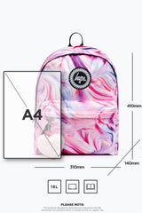Hype Crest Backpack - Pink Icecream