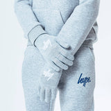 Hype Kids Hat and Glove Set - Grey