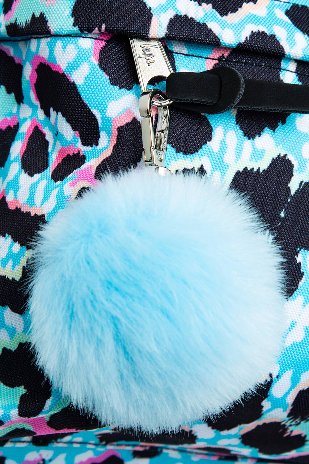 Hype Leopard Crest Backpack - Blue Ice