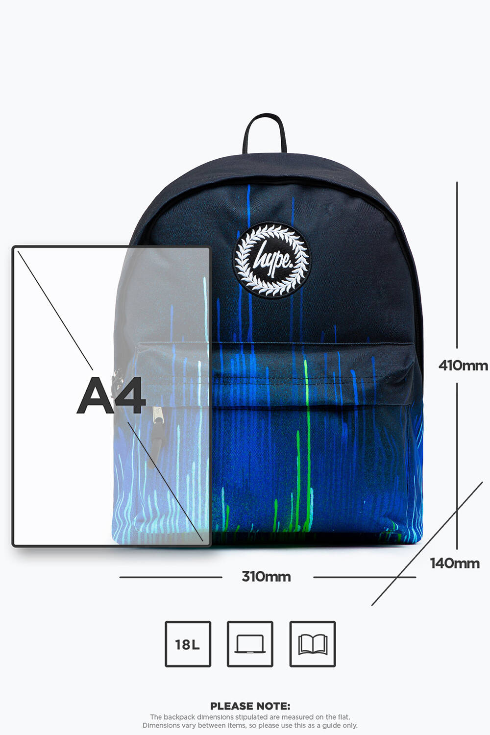 Hype Pacific Crest Backpack - Black