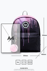 Hype Pink Drips Backpack - Multi