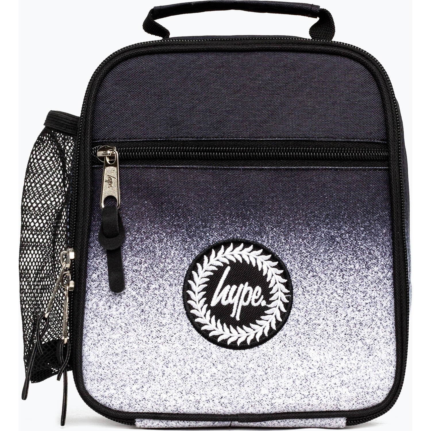 Hype Speckle Fade Crest Lunchbox - Black