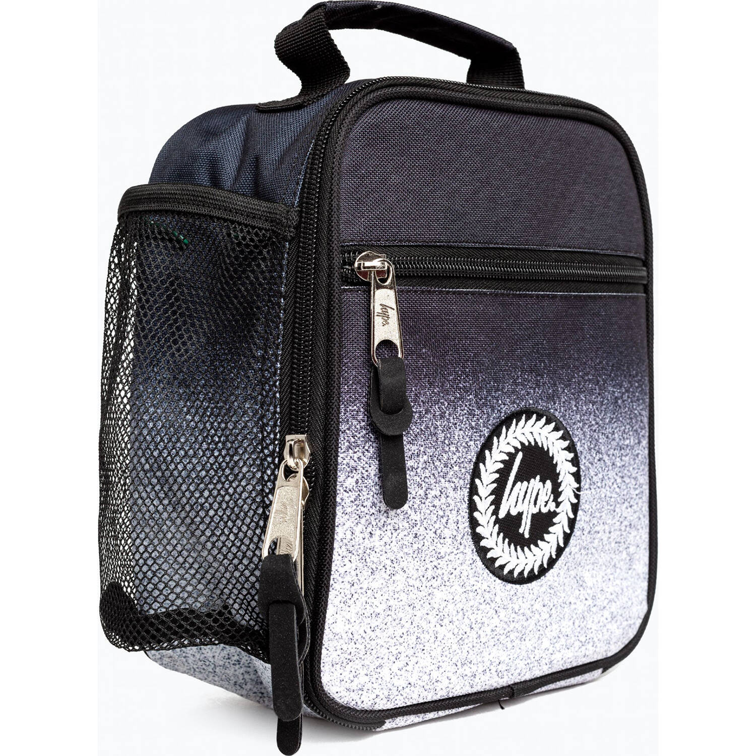 Hype Speckle Fade Crest Lunchbox - Black