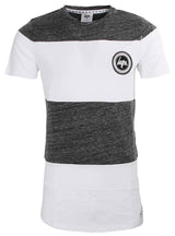 Hype Holmes T Shirt - White/Charcoal