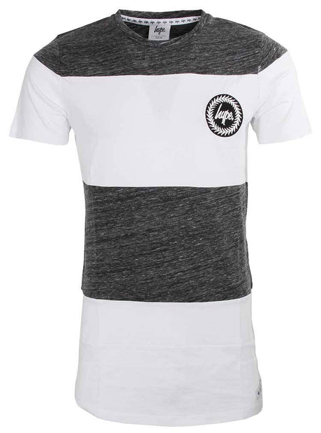 Hype Holmes T-Shirt - White/Charcoal X-Small
