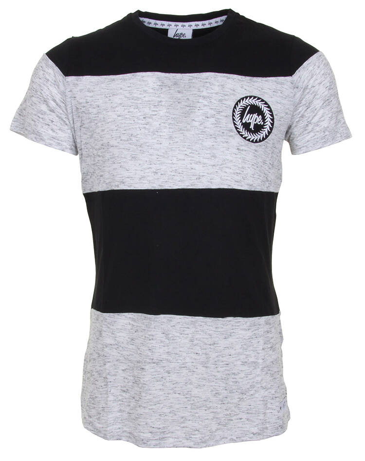 Hype Watkins T-Shirt - Black/Grey X-Small