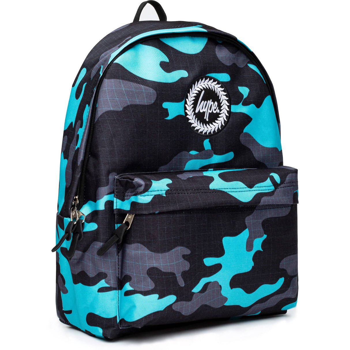 Hype Camo 18L Backpack - Teal/Black