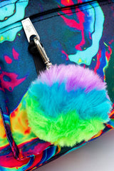 Hype Iridescent Infrared Marble 18L Backpack - Purple