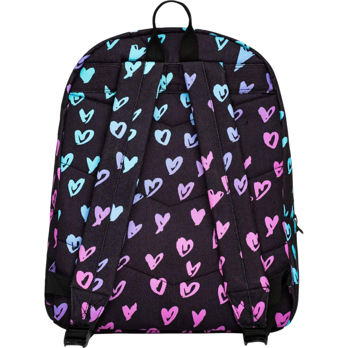 Hype Scribble Hearts Backpack - Black