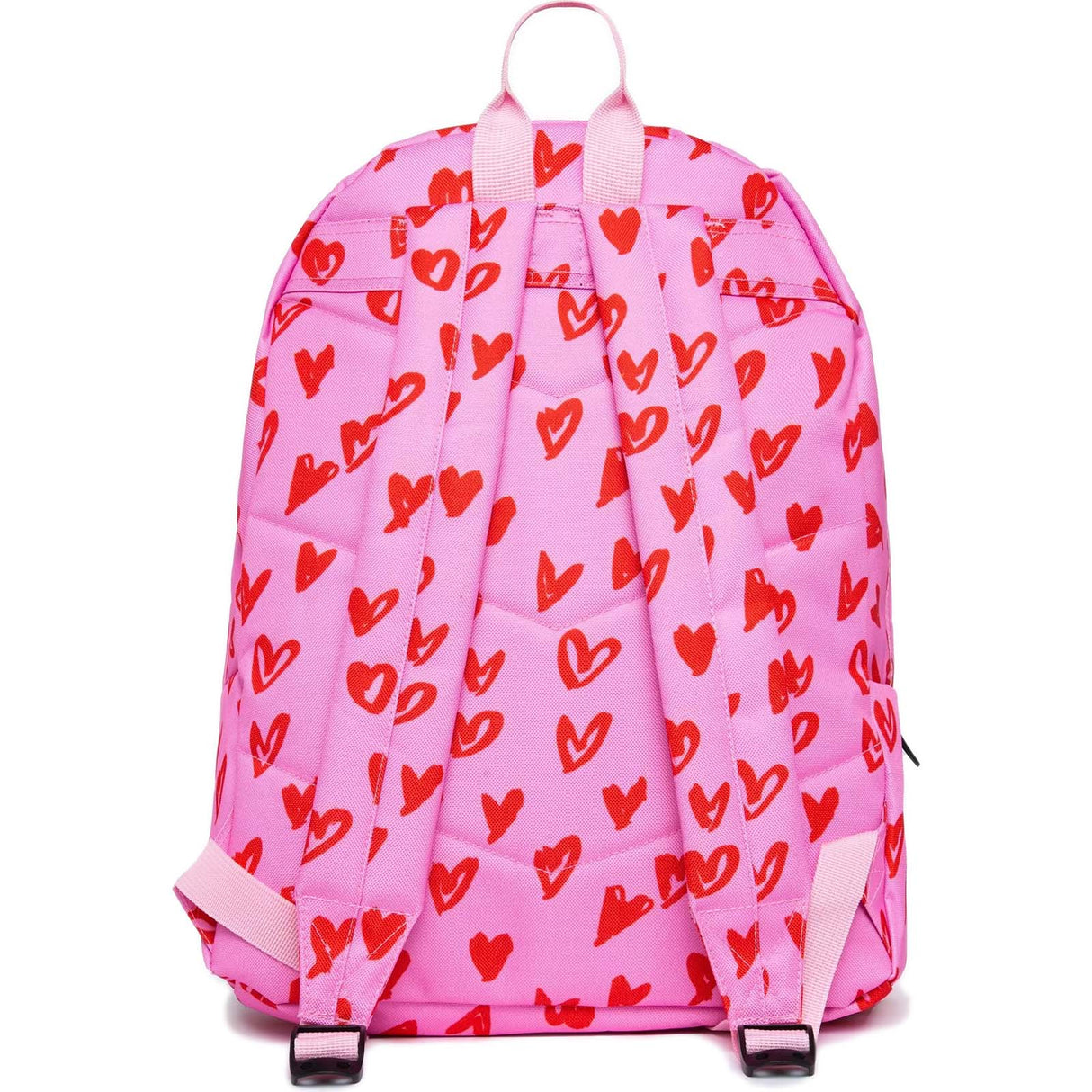 Hype Scribble Hearts Backpack - Pink