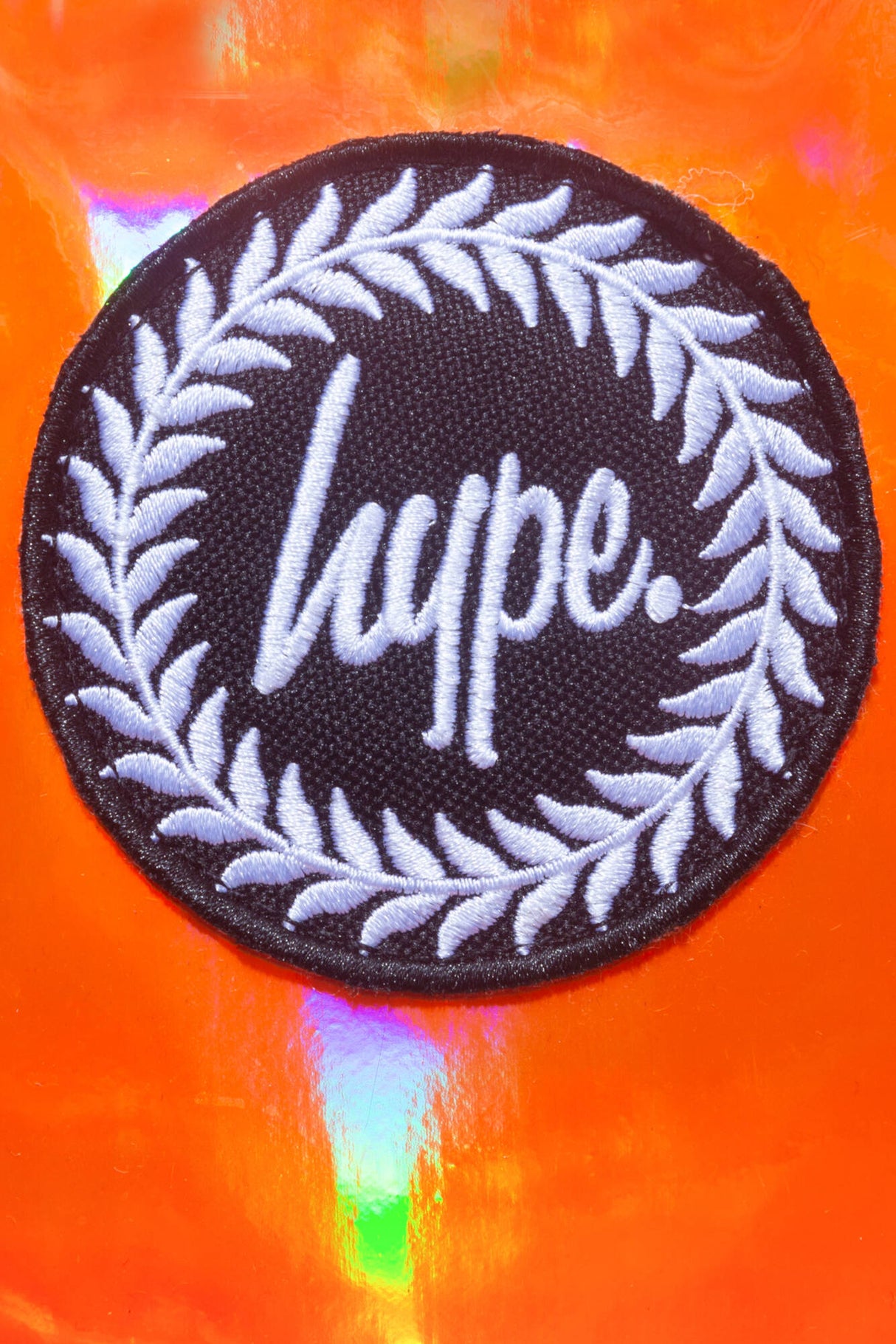 Hype Holographic 18L Backpack - Orange Test