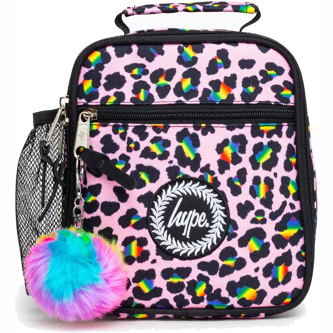 Hype Rainbow Leopard Lunchbox - Multi