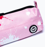 Hype Shimmer Splatter Pencil Case - Pink