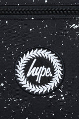Hype Black Speckle Lunchbox - Black/White