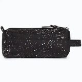 Hype Black Speckle Pencil Case - Black/White