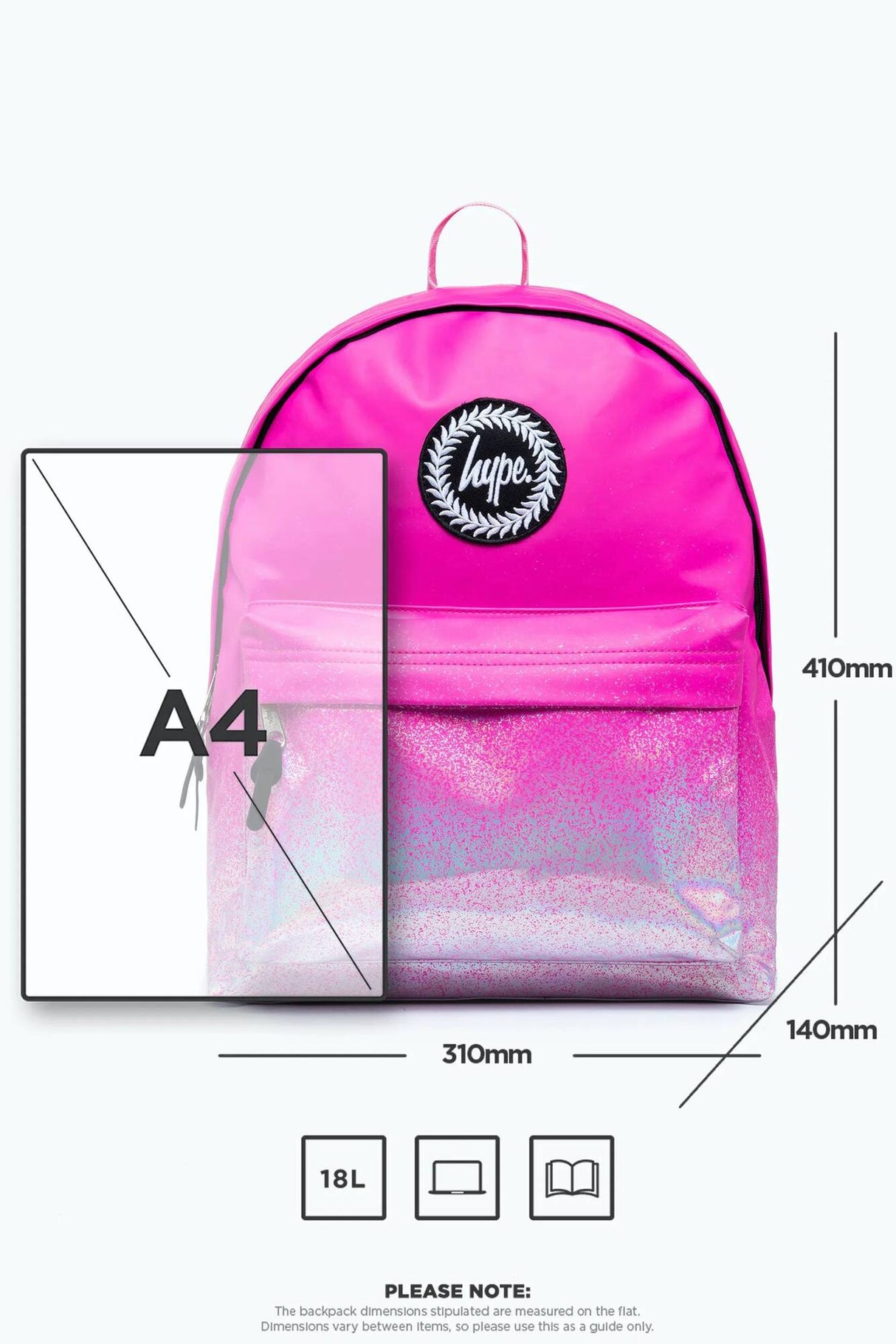 Hype Holo Speckle Fade 18L Backpack - Multi