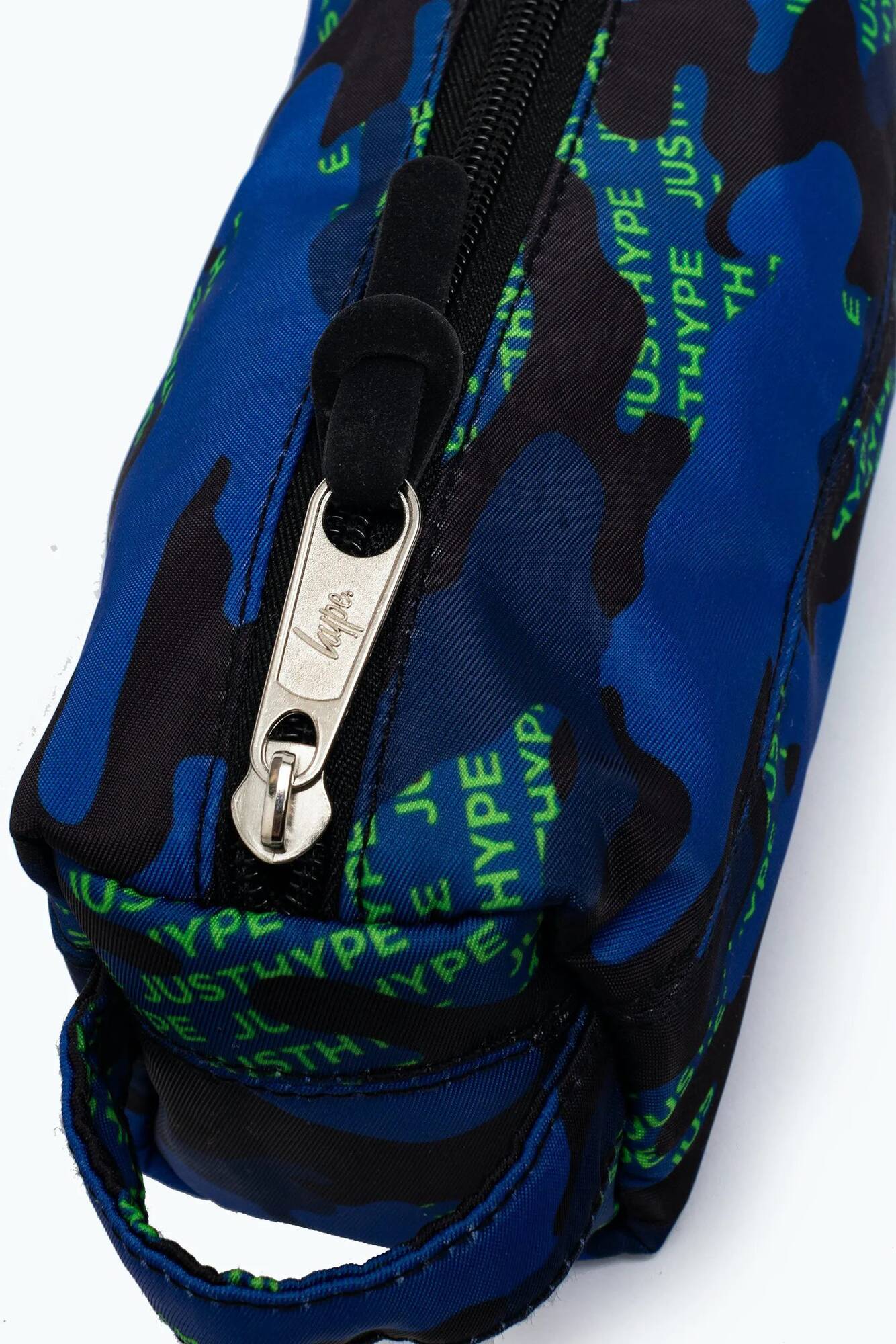 Hype Neon Logo Camo Pencil Case - Multi