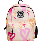 Hype 18L Backpack -  Peach Heart Drips