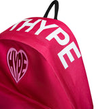 Hype 18L Backpack - Pink Applique Heart