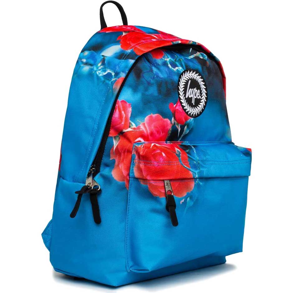 Hype Rose Sea 18L Backpack - Blue/Red