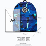Hype 18L Backpack - Blue Geo Camo
