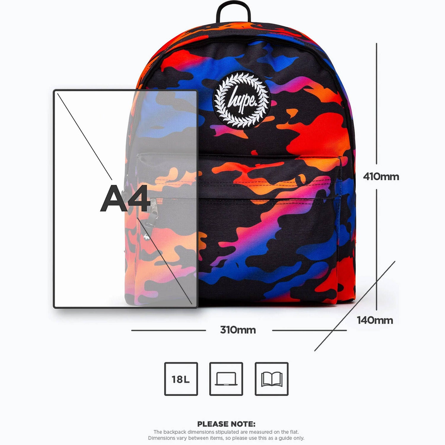 Hype 18L Backpack - Gradient Camo