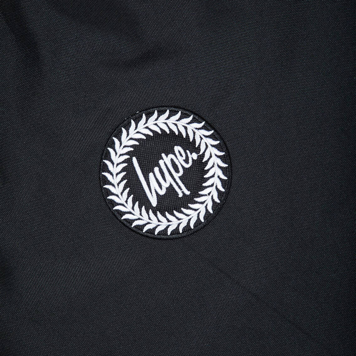 Hype Crest Drawstring Bag - Black