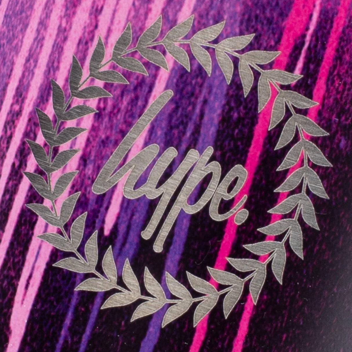 Hype Metal Water Bottle 500ml - Pink/Purple Drips