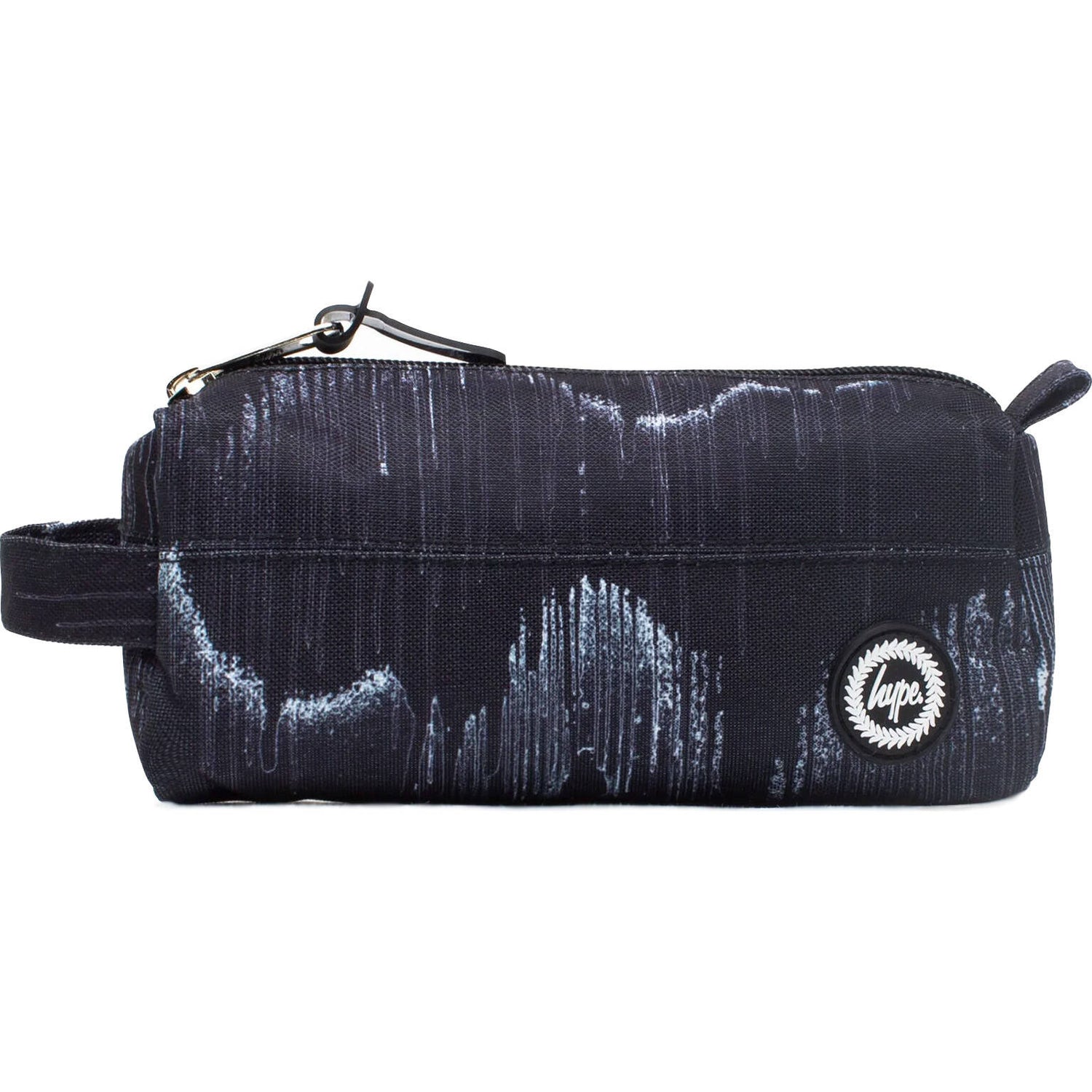 Hype Pencil Case - Mono Wave Drip