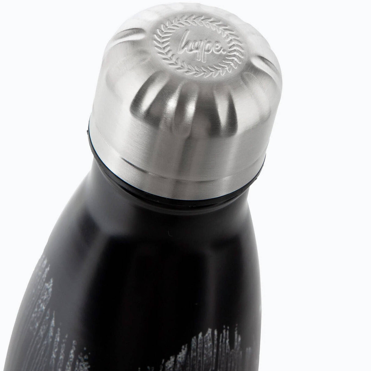 Hype Metal Water Bottle 500ml - Mono Static Wave
