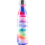 Hype Metal Water Bottle - Rainbow Clouds