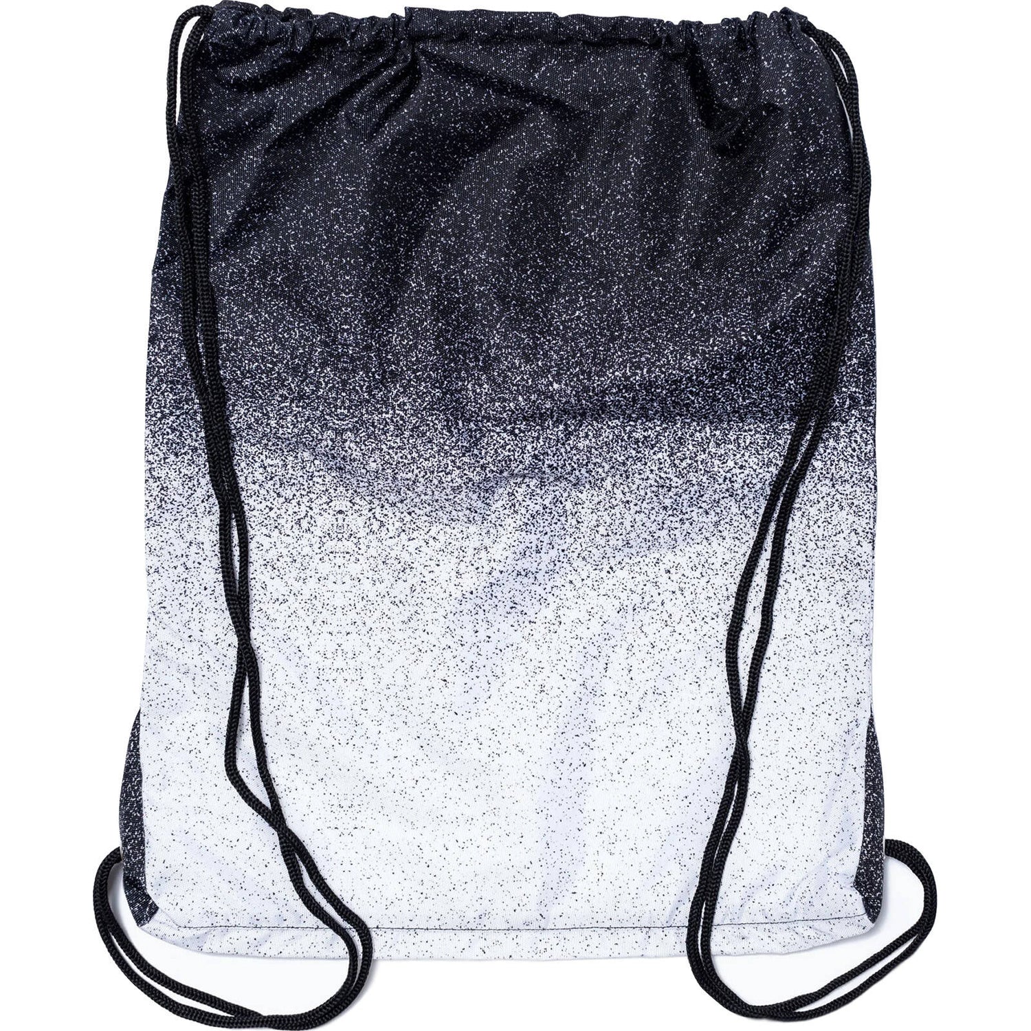 Hype Crest Drawstring Bag - Mono Speckle Fade