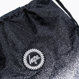 Hype Crest Drawstring Bag - Mono Speckle Fade