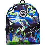 Hype Graffiti Backpack - Black/Blue