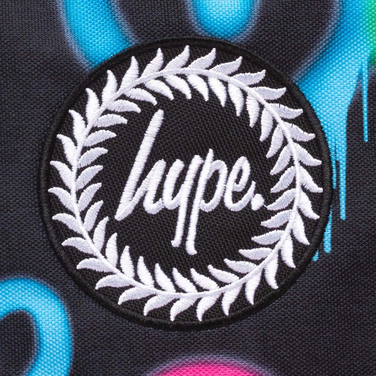 Hype Graffiti Heart Backpack - Black