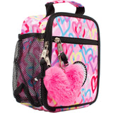 Hype Graffiti Hearts Lunchbox - Pink