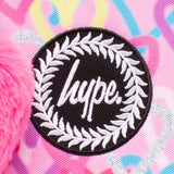 Hype Graffiti Hearts Lunchbox - Pink