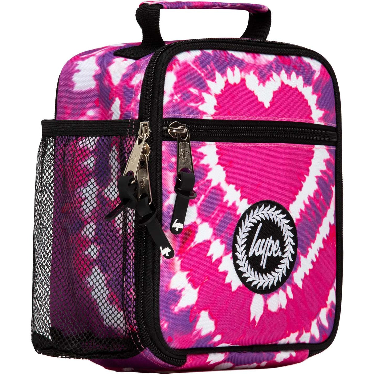 Hype Heart Hippy Lunchbox - Pink/Tie Dye